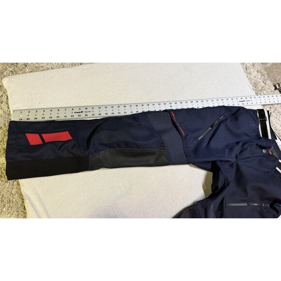 BMW Motorrad GS Rallye GTX Blue Red Padded Motorcycle Riding Armored Pants 42 - Picture 14 of 15
